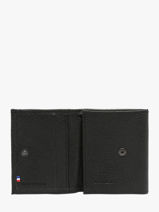 Leather Wallet Madras Etrier Pink madras EMAD097-vue-porte